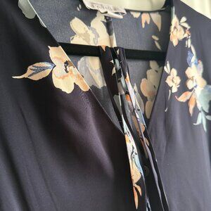 Nordstrom Signature Button Front Stretch Silk Dress (NWT) Size 12